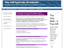 Tablet Screenshot of free-self-hypnosis-downloads.com